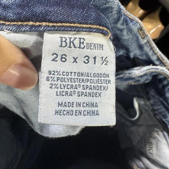 Vintage 90s y2k BKE Buckle jeans womens 26 stella low rise denim bootcut - Picture 6 of 6